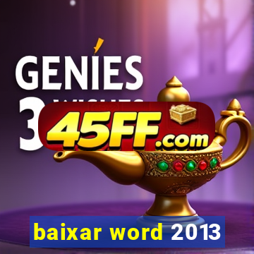 baixar word 2013